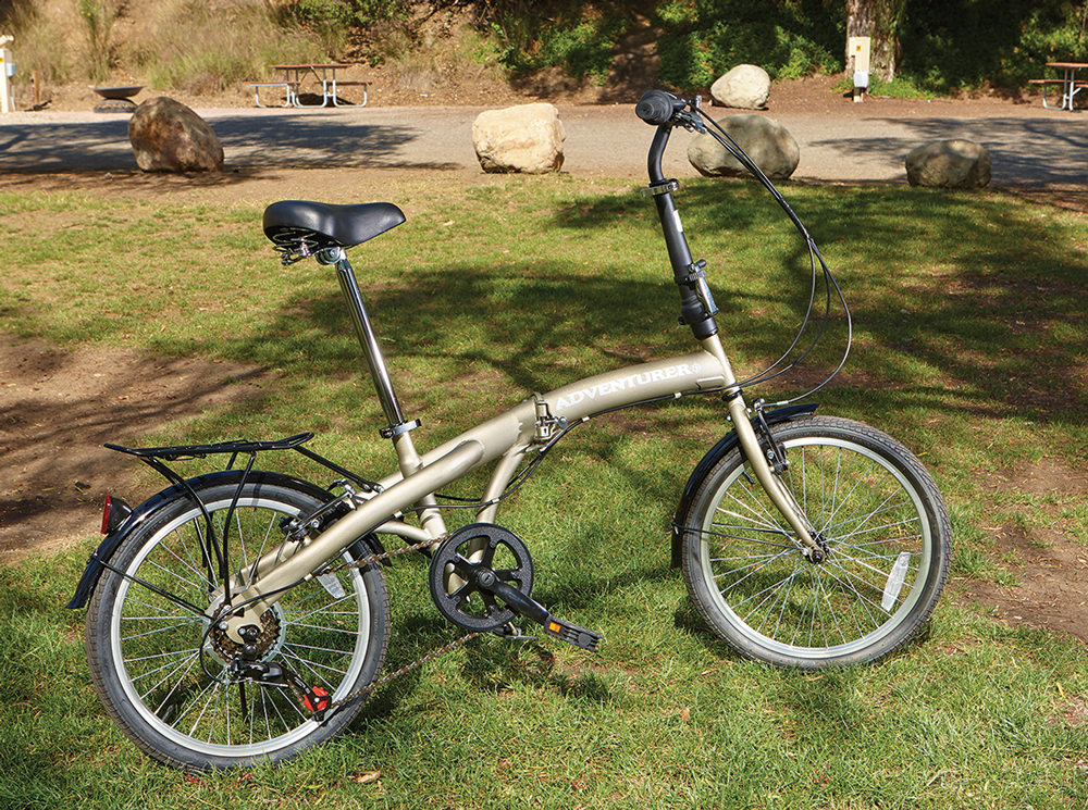 Six Speed Folding Bike