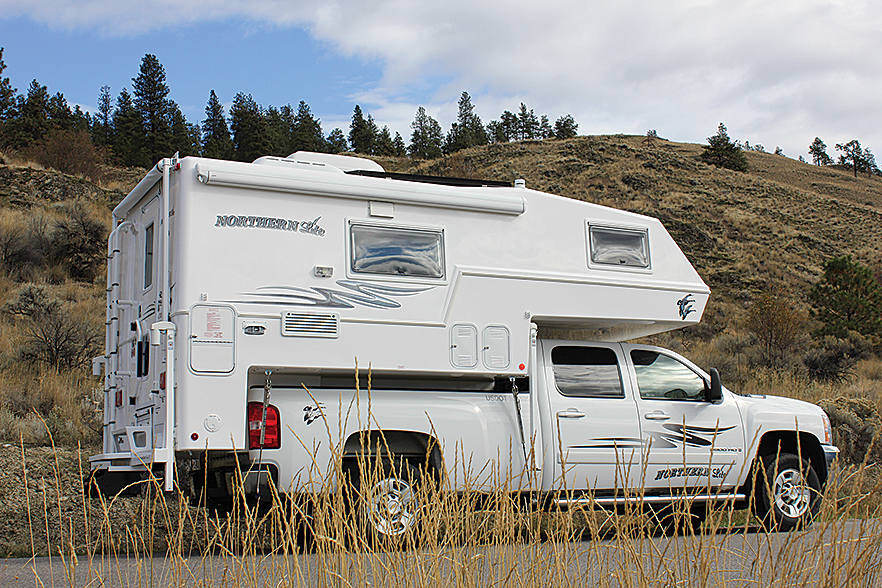 truck camper travel trailer