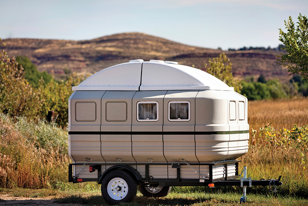 luxury compact travel trailer