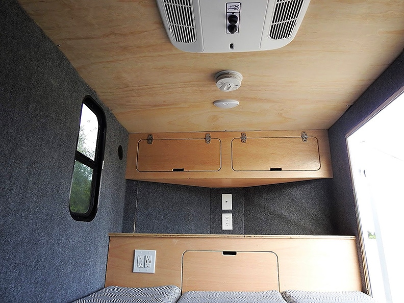 enclosed trailer camper