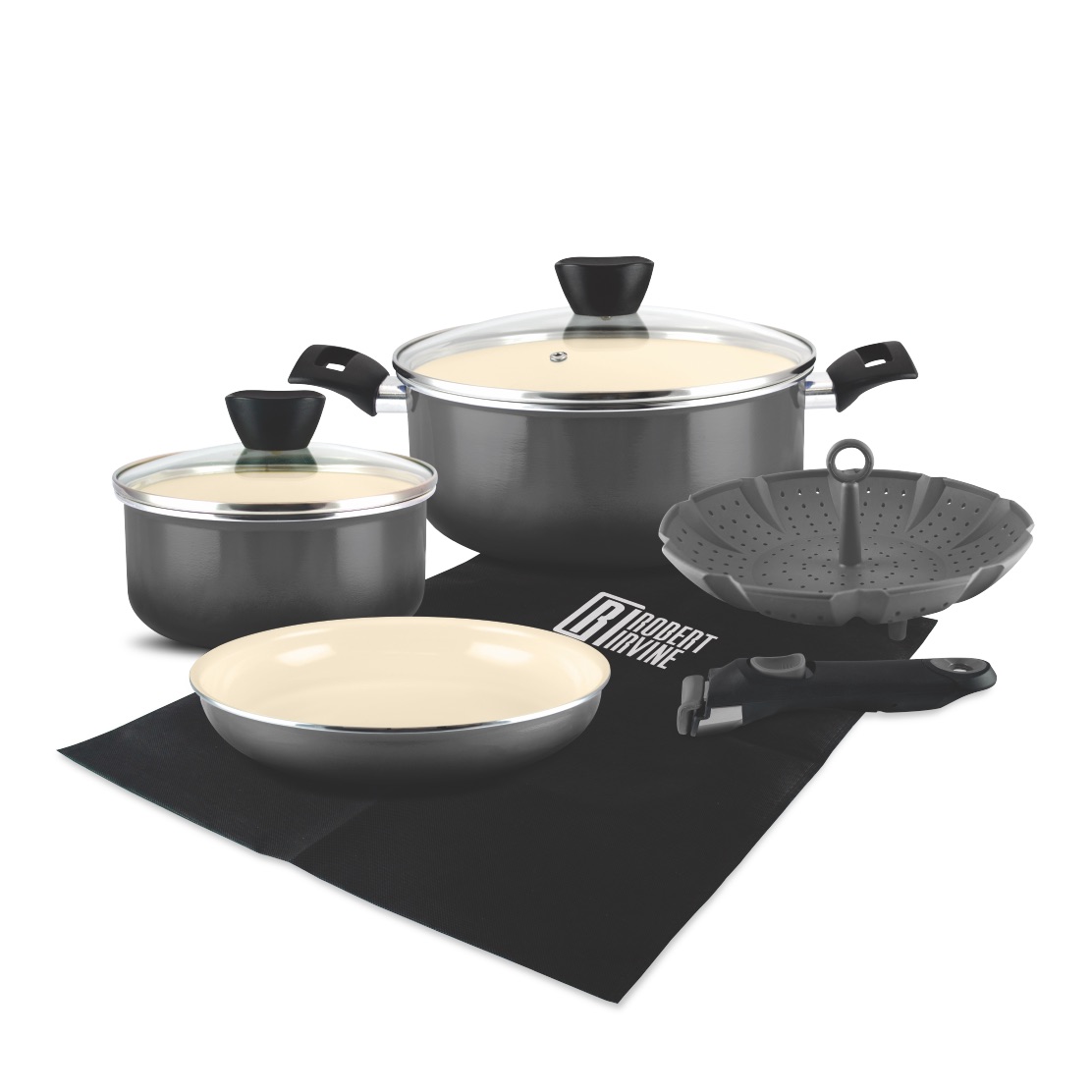Robert Irvine 8-Piece Cookware