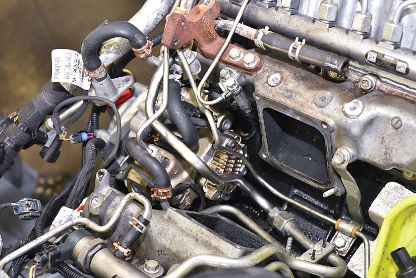 The LML Duramax with its new heart — an S&S Diesel CARB-compliant Bosch CP3