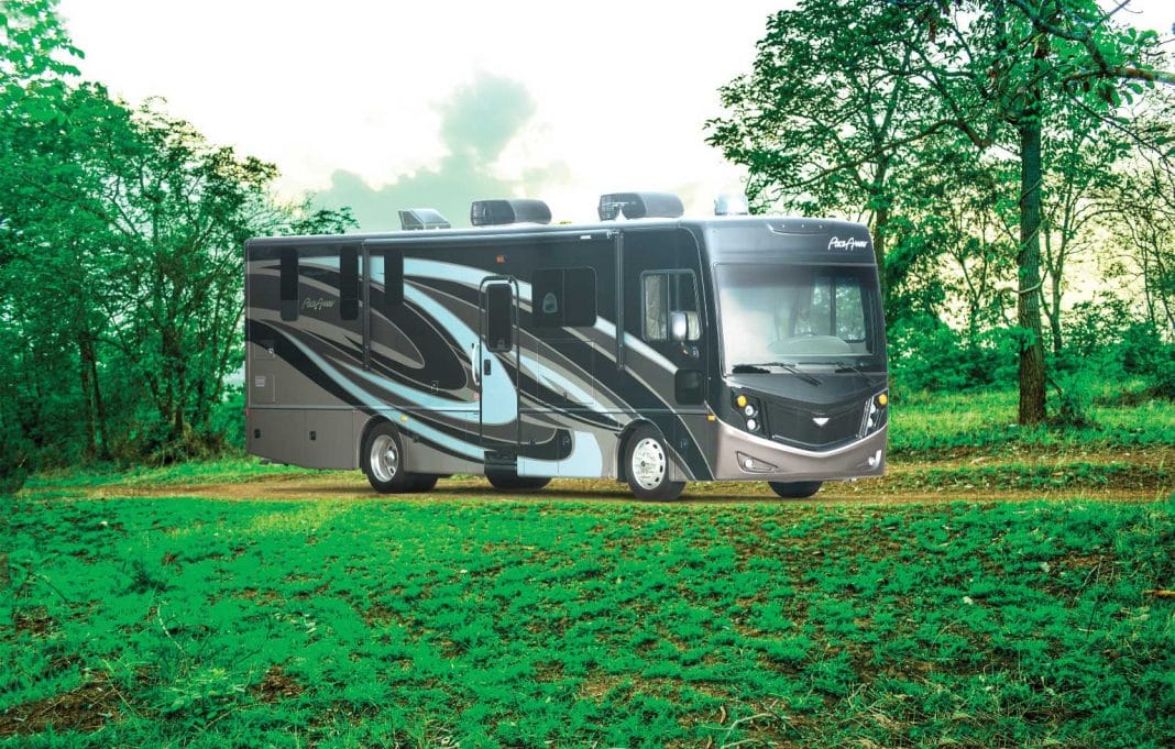 Small Class A dieselpusher motorhomes