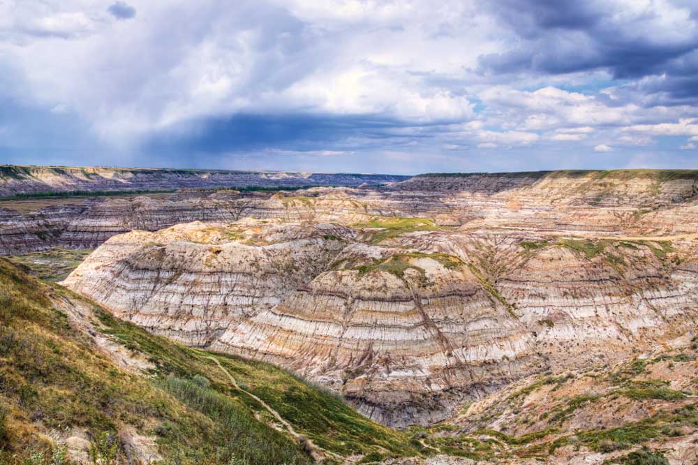 Carved by the Red Deer River, Horse Thief Canyon is a dramatic example of the badlands that blanket southeastern Alberta.