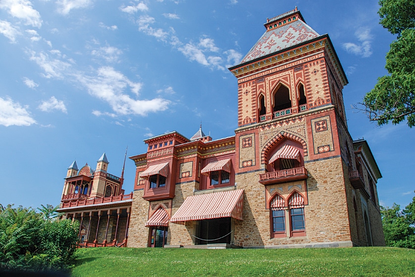 Olana is the Persian-style home of Hudson River School landscape painter Frederic Edwin Church.