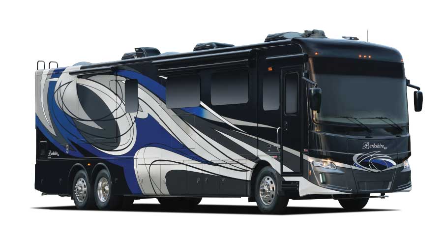 Forest River Berkshire XLT 45A exterior