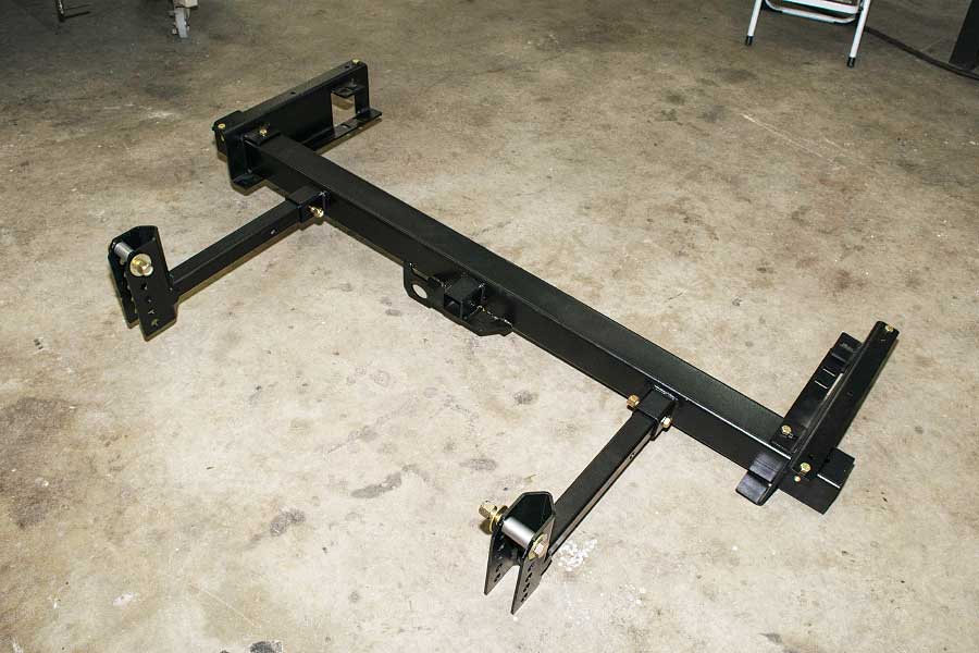 Photo shows the Freedom Hauler mounting kit.