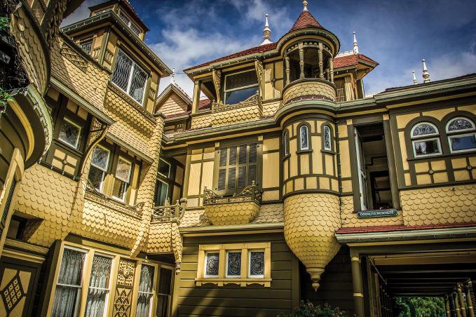 San Jose, California’s Winchester Mystery House has been called “The most haunted house in the world.”