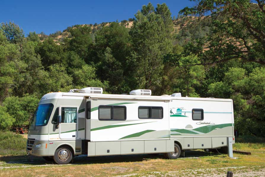 Many campgrounds in the eastern section of Pinnacles National Park offer electric hookups.