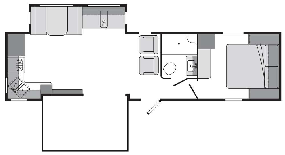 Coachmen Catalina Legacy 303RKP floorplan