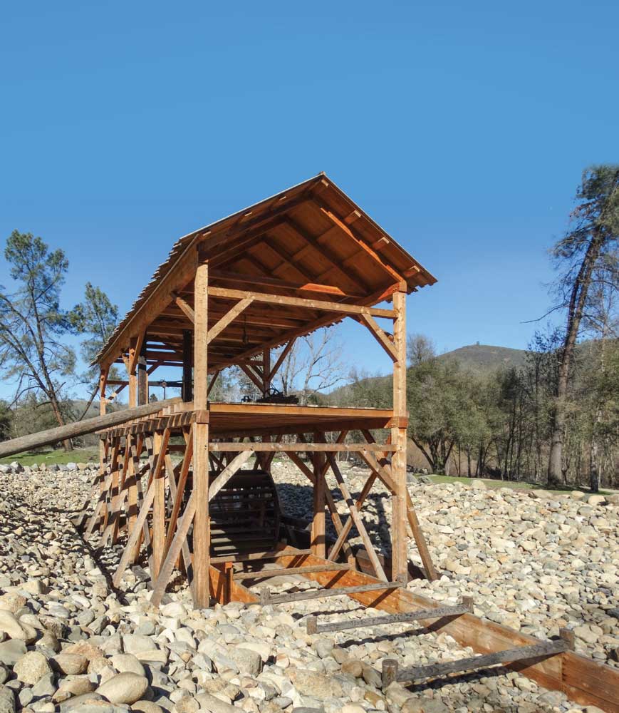 Indoor and outdoor exhibits can be found throughout Marshall Gold Discovery State Historic Park, and detail the area’s extensive mining and gold discovery history. 