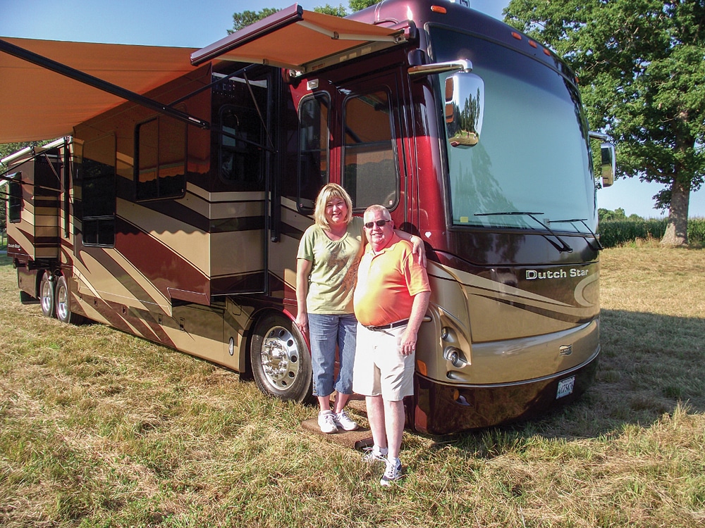 Robin and Jackie Barrack found “The One” in their 2007 Dutch Star 4324.