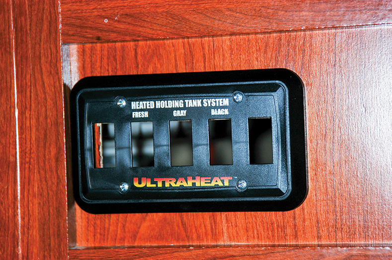 Heated holding Tank switch panel Ultra Heat Camper Trailer RV New 