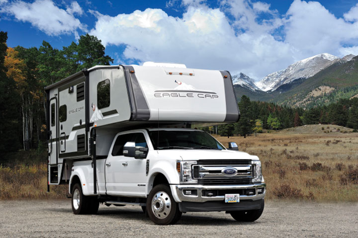 Eagle Cap 1200 slide-in truck camper