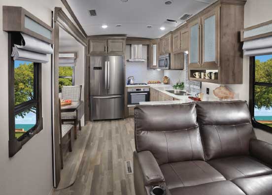 Forest River Cardinal fifth wheel travel trailer
