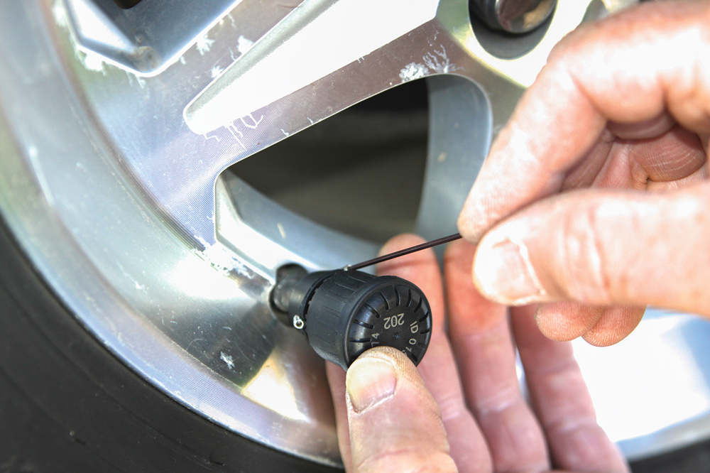 Doran’s locking ring securely fastens the sensors to each valve stem.