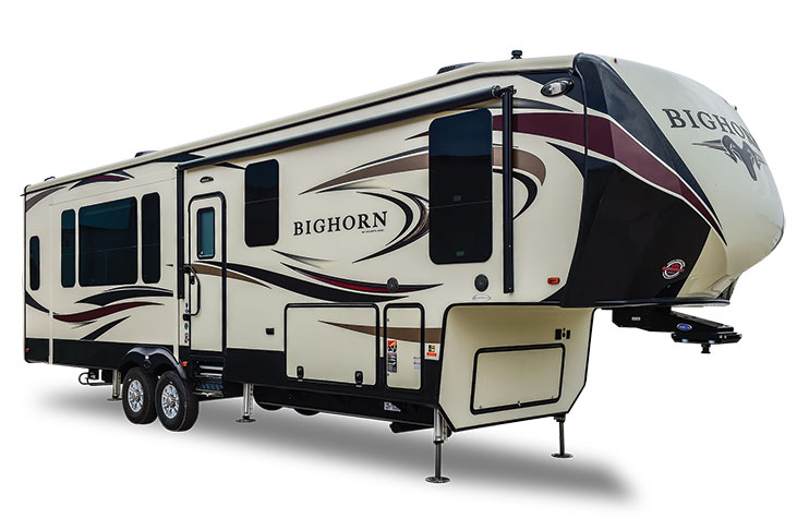 Large Bighorn fifth wheel RV