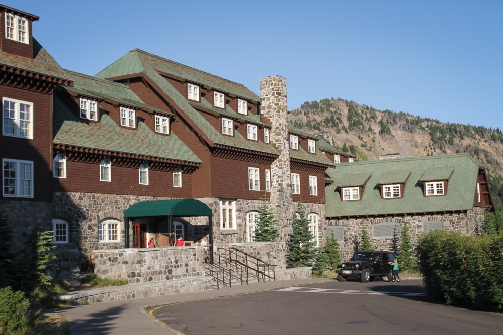 Originally opened in 1915, Crater Lake Lodge was renovated in 1994 and, while modernized, retains its historic character.
