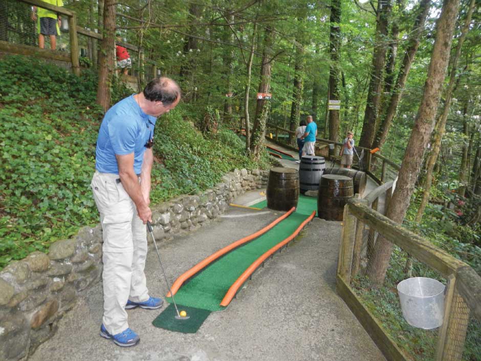 Jack Playing Hillbilly Golf