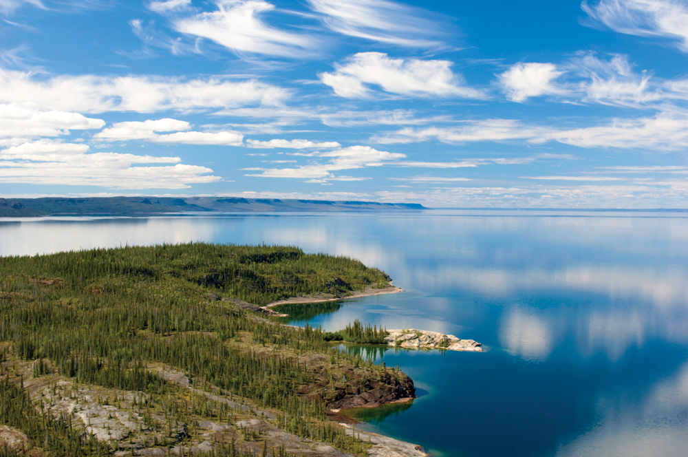 Slated for federal protection as Thaidene Nene National Park in the coming years, the East Arm of Great Slave Lake is a watery wonderland with sandy coves, shallow bays and hundreds of in-flowing creeks.