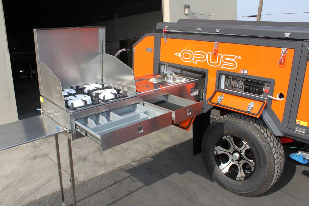 Opus Off-Road 2-Sleeper Travel Trailer