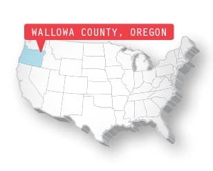 Getting There From Interstate 84 at La Grande, Oregon, an eastbound 70-mile horseshoe-shaped drive on Oregon Route 82 deposits visitors in this stunning mountain stronghold.