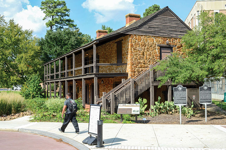 Old Stone Fort in Nacogdoches, Texas