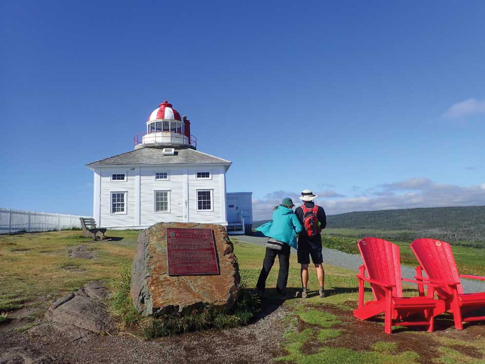 Cape Spear Lighthouse, built in 1836, is the oldest surviving lighthouse in the province.