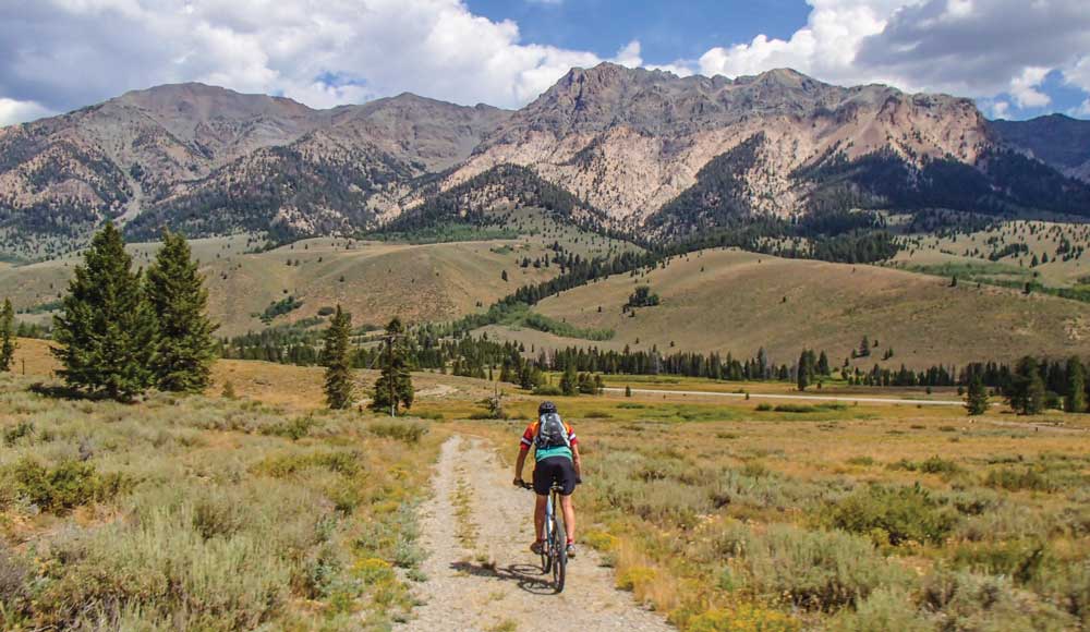 Author Emily Fagan and her husband, Mark, make the most of the full-time lifestyle to pursue their passion for bicycling. One of the first things they do in a new place is unrack their two-wheelers from the back of their fifth-wheel and saddle up for a ride.