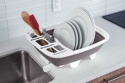 Foldable Dish Rack & Strainer – Motorhome and RV Warehouse
