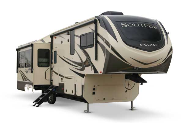 Grand Design Solitude fifth wheel travel trailer