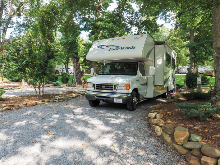 RV sites are plentiful at parks in gateway towns such as Gatlinburg, Townsend and Pigeon Forge.
