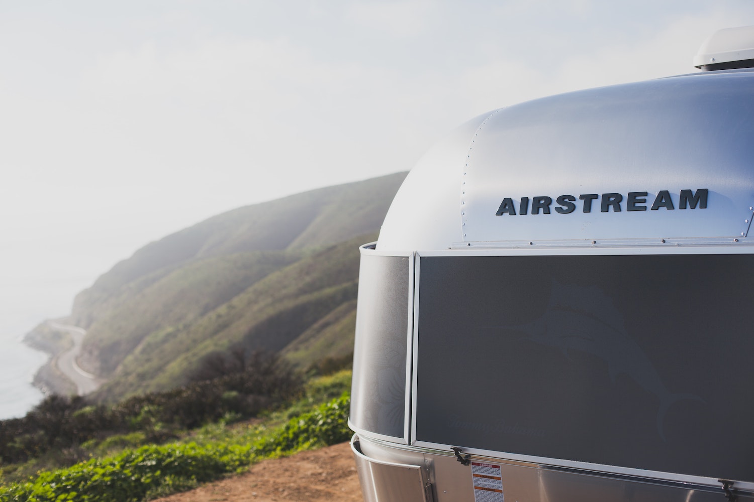 Airstream travel trailer