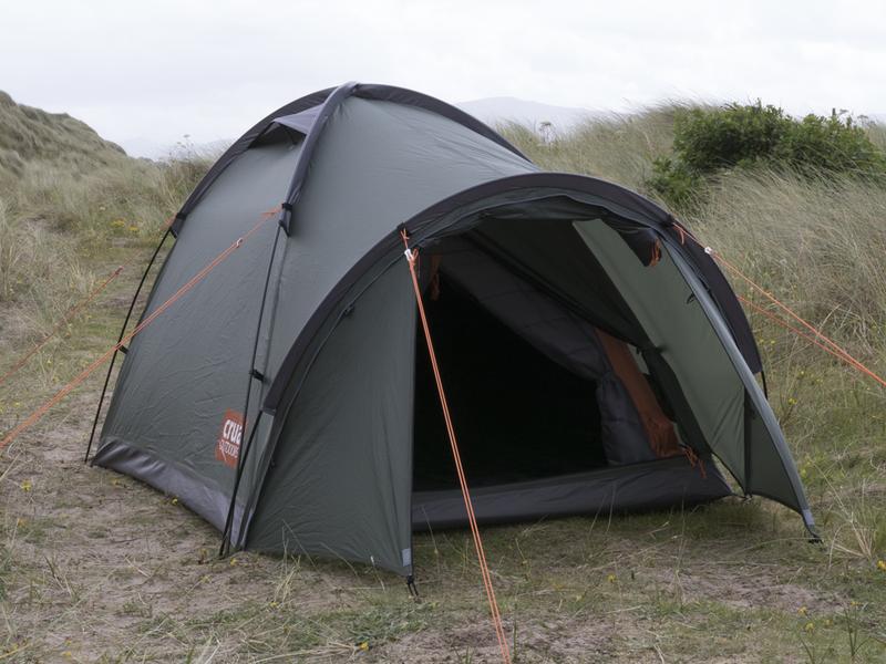 Crua cocoon insulated tent liner inside of Crua Duo tent