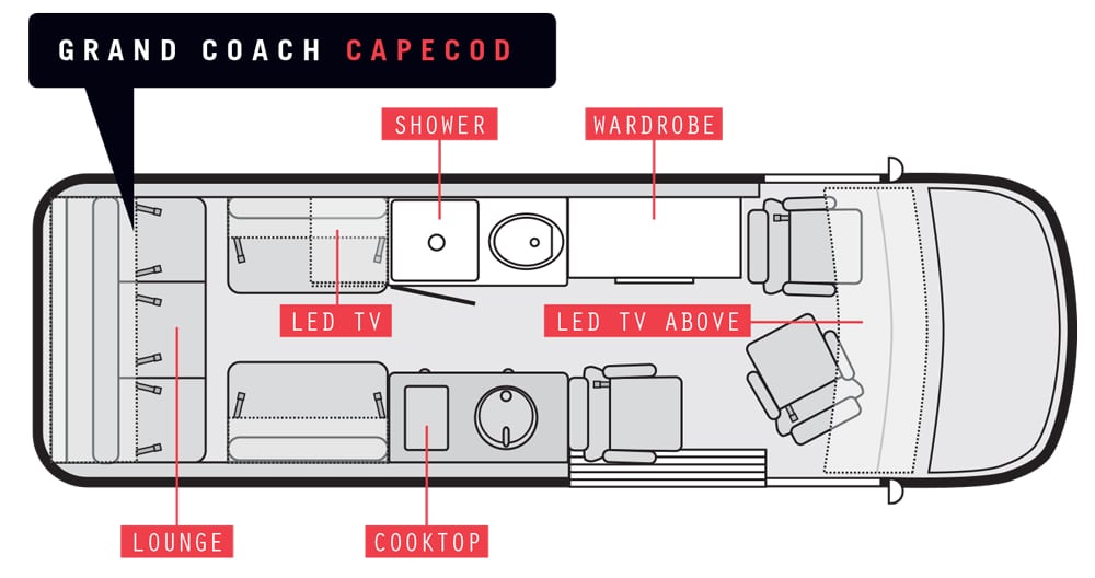 Grand Coach Capecod floorplan