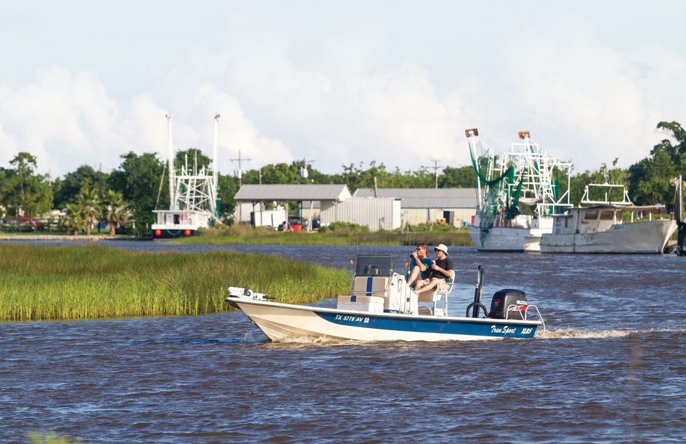 Fishing is a way of life in Louisiana and it seems nearly everyone owns a boat.