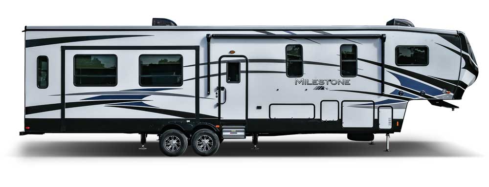 heartland-milestone fifth wheel travel trailer