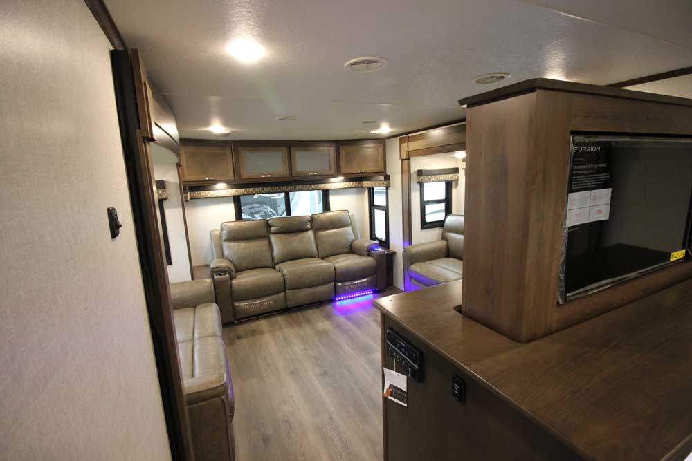 highland-open-range fifth wheel travel trailer