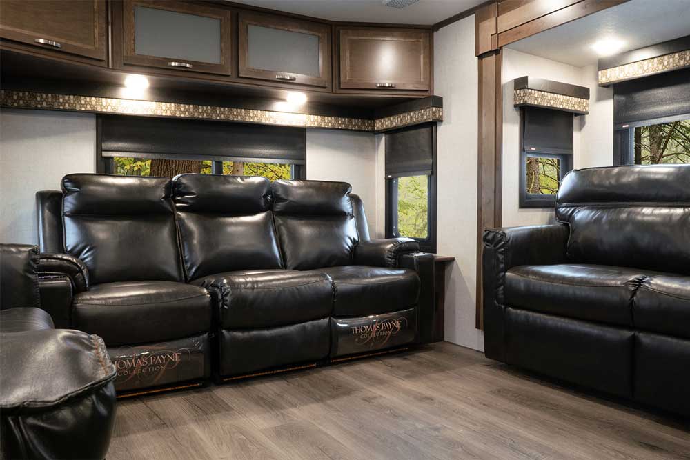 highland-open-range fifth wheel travel trailer