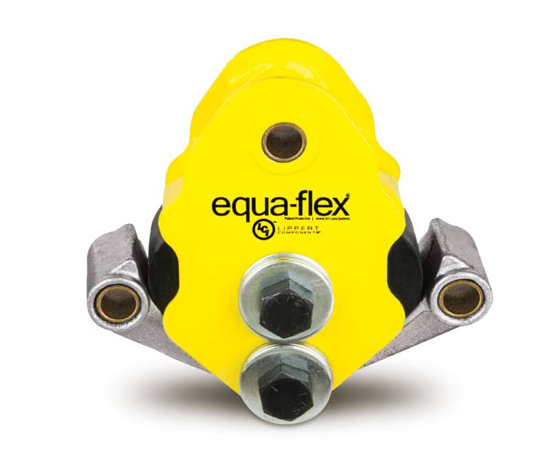 LCI’s Equa-Flex equalizer uses a rubberized torsion compound to absorb road shock and vibration.
