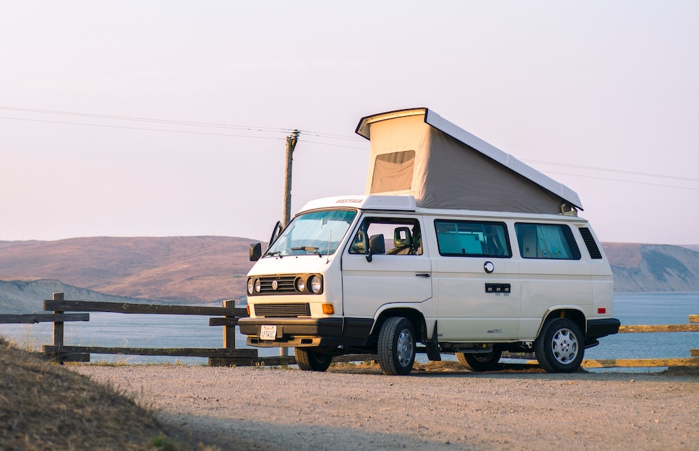 Camper Van parked