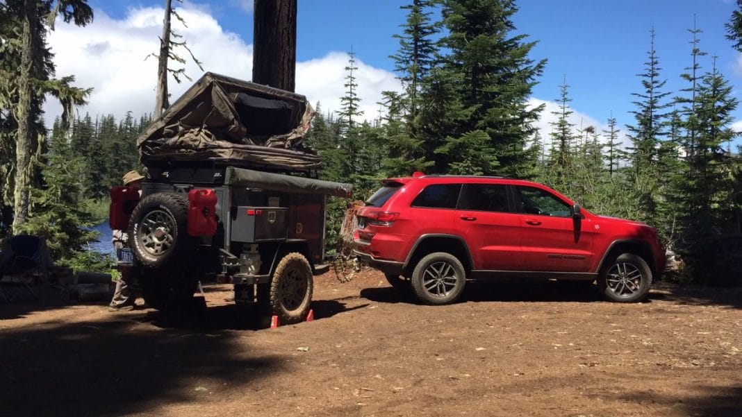 Turtleback truck camper