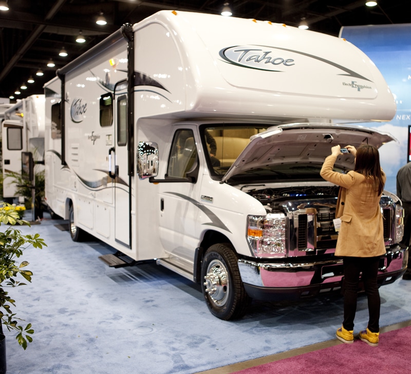 National RV Trade Show Reveals Sleek New Models