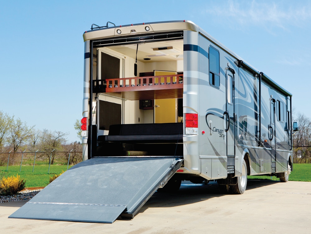 Toy Hauler Motorhomes