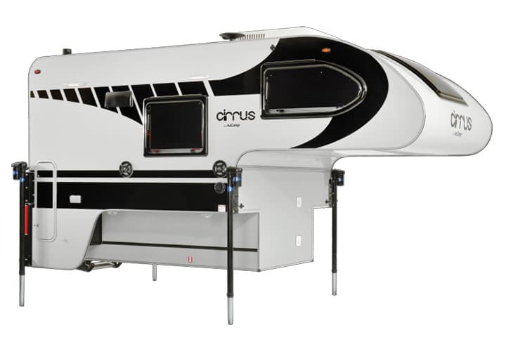 Exterior of nüCamp Cirrus 720 truck camper