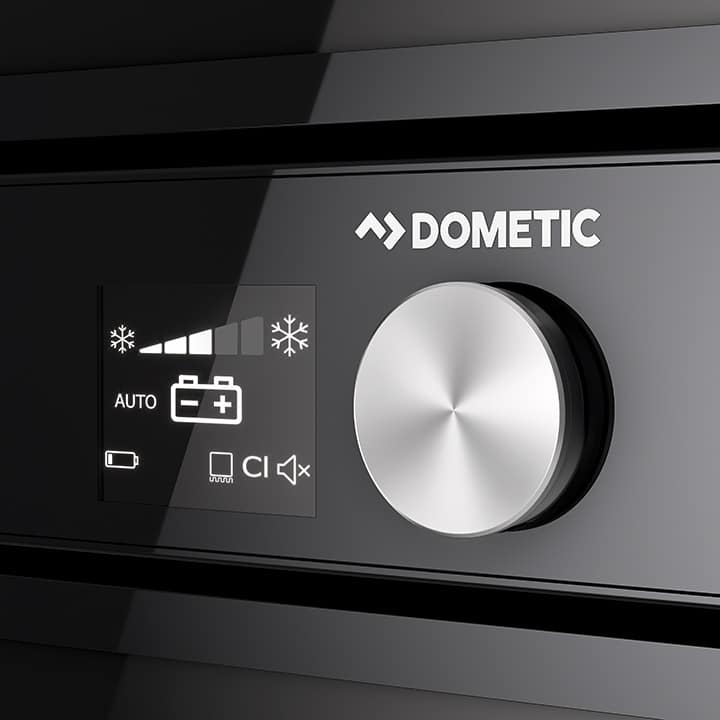 Dometic RMD10.5XT refrigerator settings control and display.