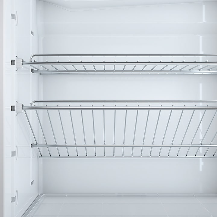 Dometic RMD10.5XT refrigerator inside shelves