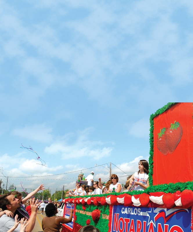 LIFE IS GOOD - STRAWBERRIES ON PARADE Water Bottle