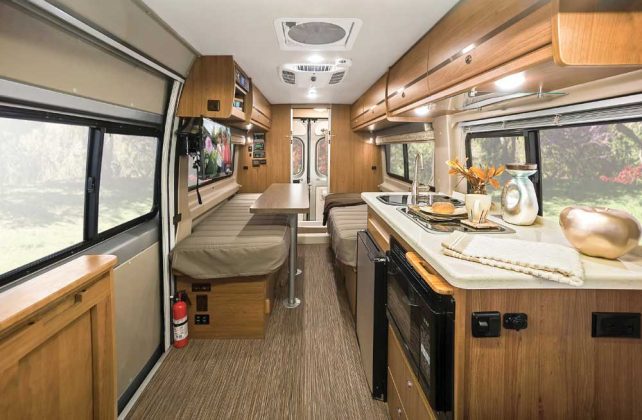 Winnebago Travato 59K interior