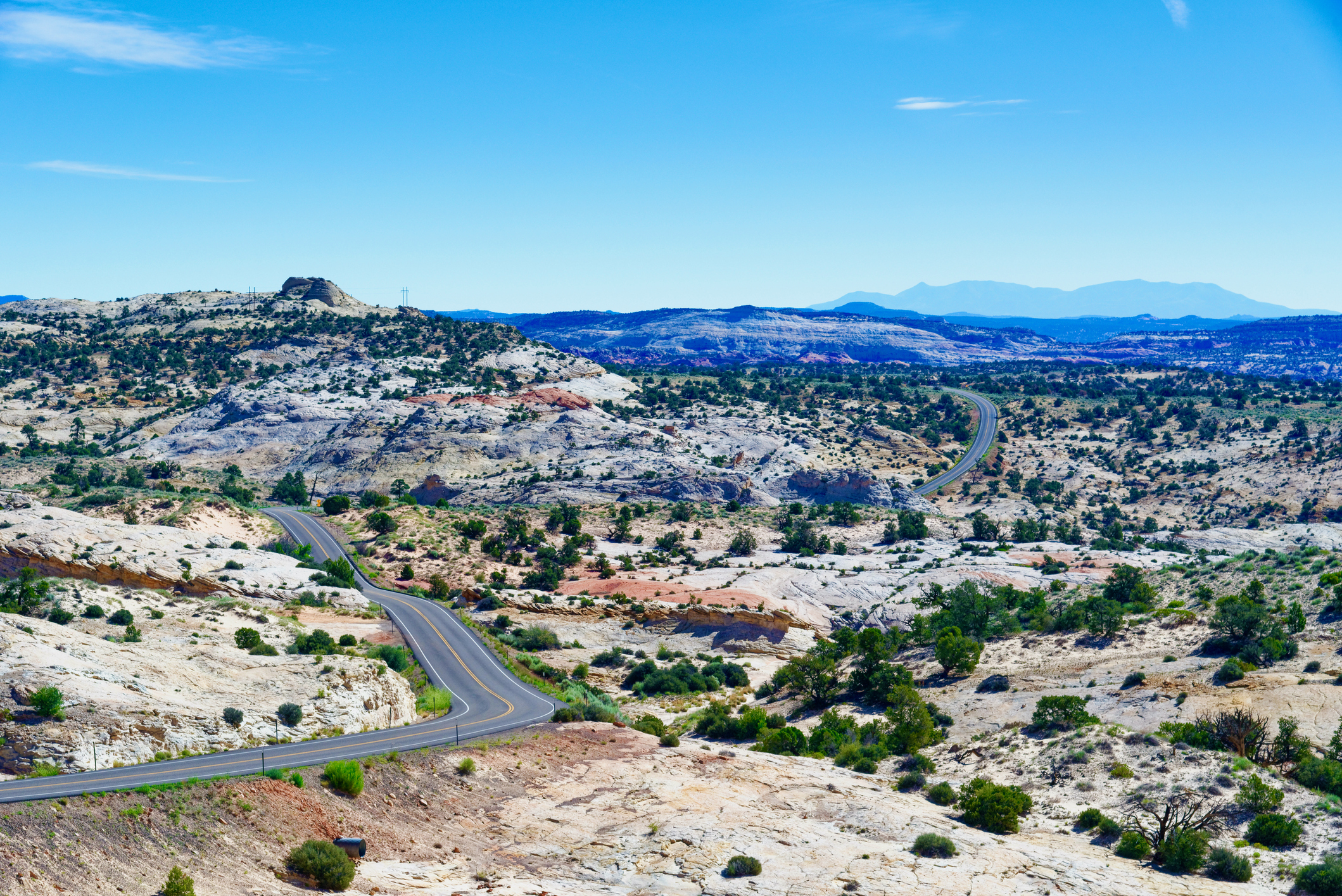 Head of the Rocks Overlook along Utah Scenic Route 12